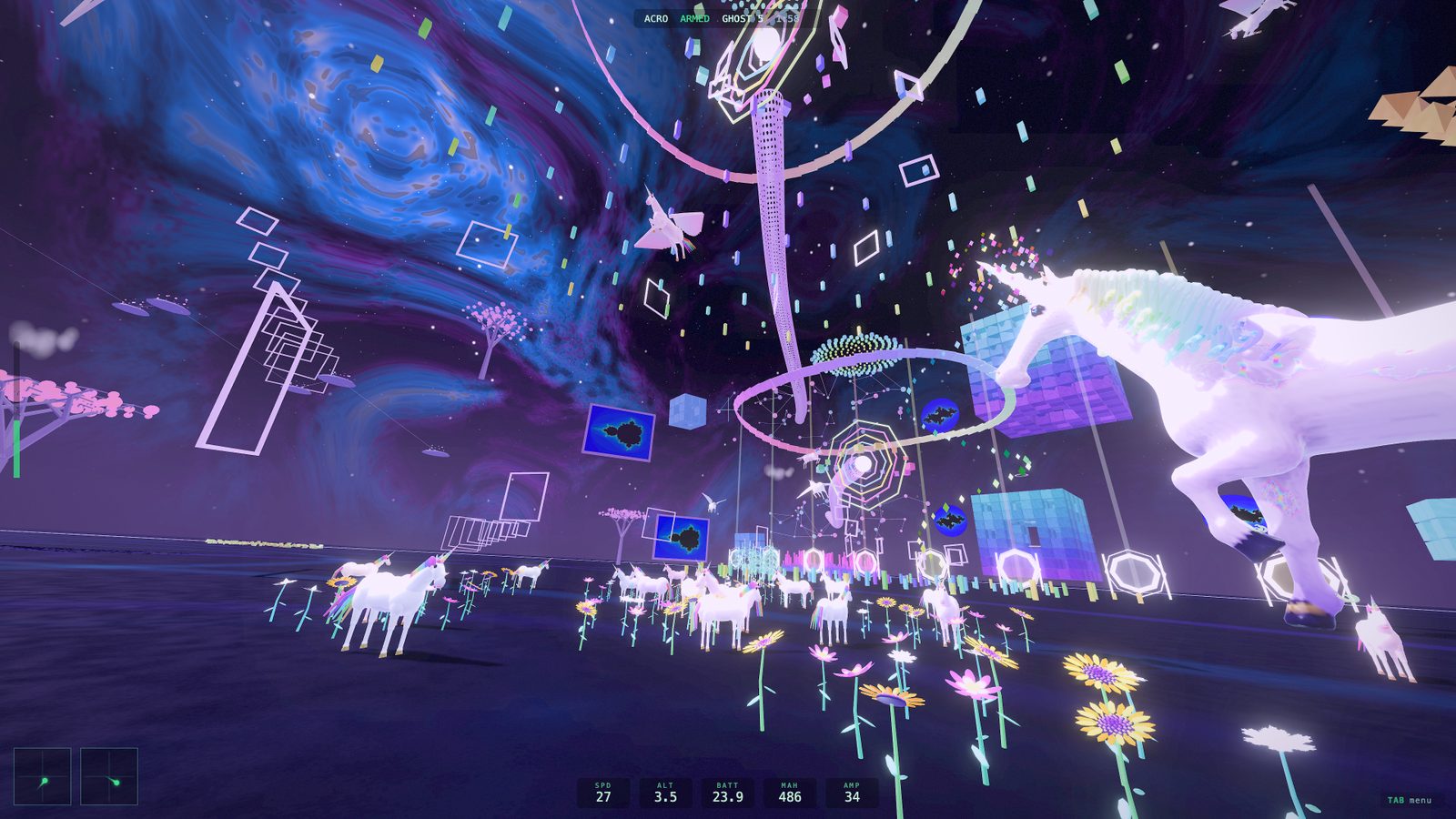 The Fractal world in Trippy Plains